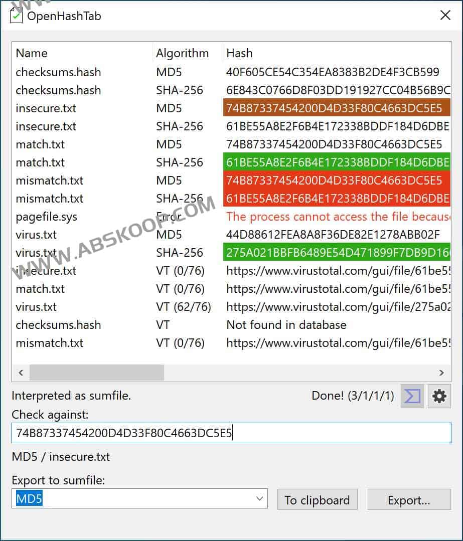 OpenHashTab：Windows文件哈希校验神器 28种算法支持与VirusTotal一键检测-91杂货铺