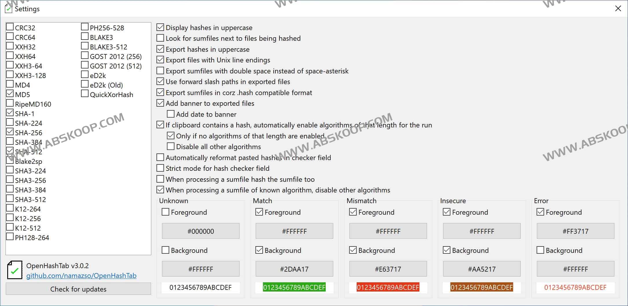 OpenHashTab:Windows文件哈希校验神器 28种算法支持与VirusTotal一键检测 OpenHashTab:Windows文件哈希校验神器 28种算法支持与VirusTotal一键检测