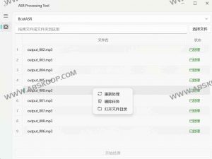 AsrTools-智能语音转文字工具  内置剪映、快手、必剪官方接口-91杂货铺