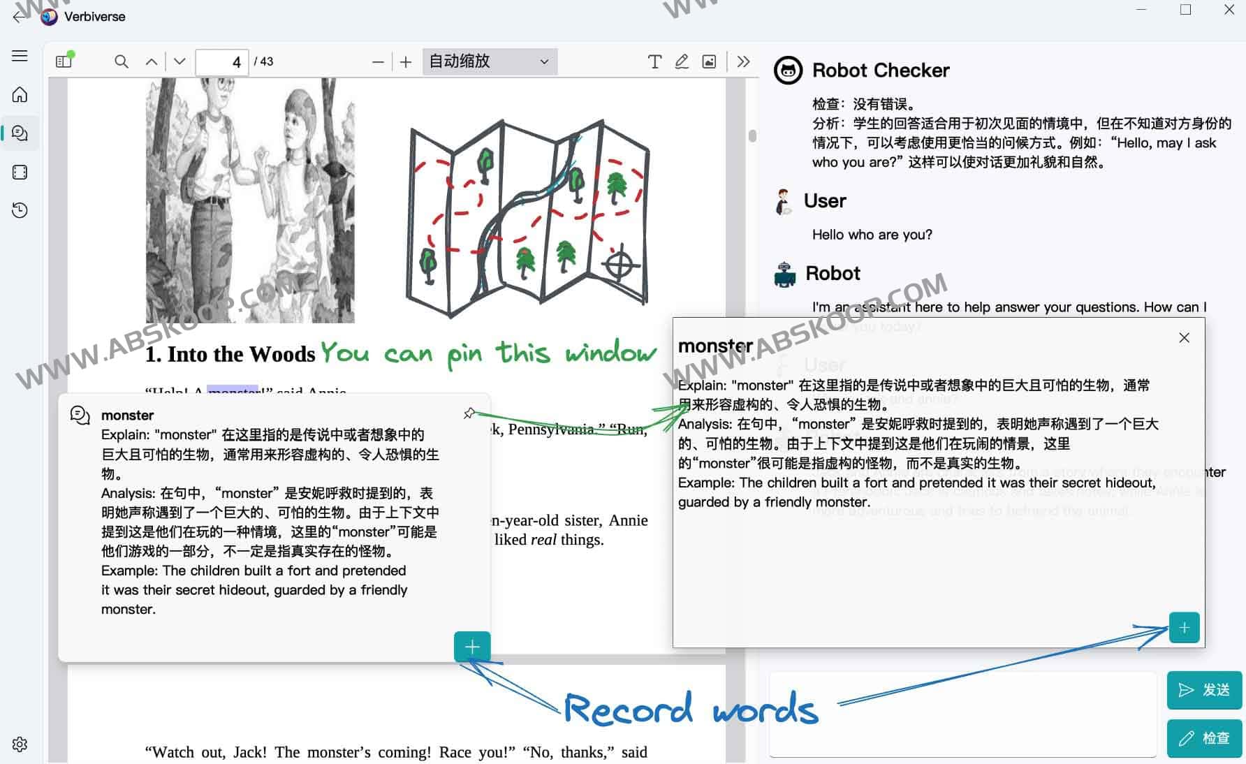 Verbiverse-基于大模型的智能语言学习辅助工具 Verbiverse-基于大模型的智能语言学习辅助工具