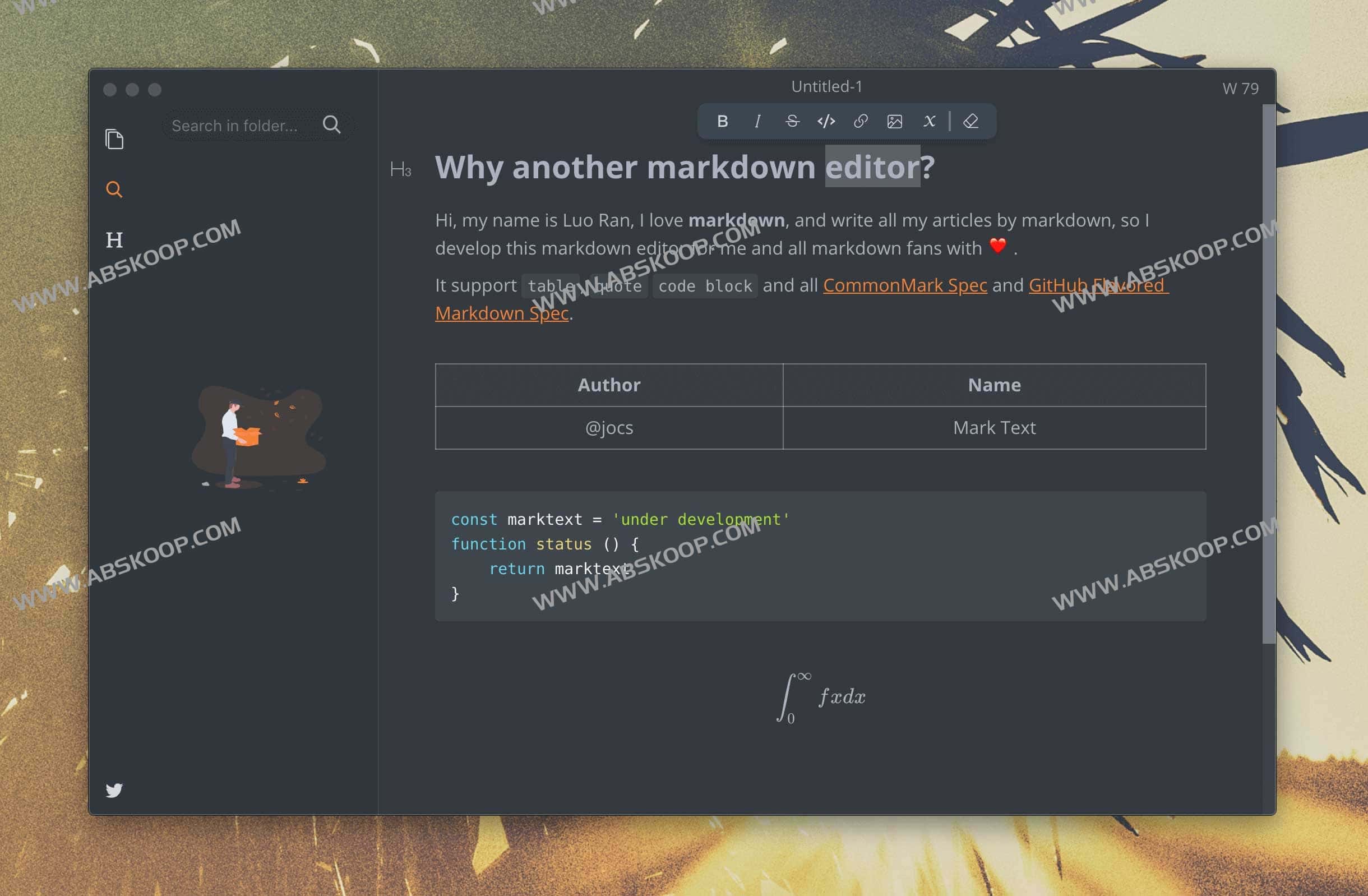 MarkText-简单优雅的开源 Markdown 编辑器-91杂货铺