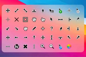 MacOS鼠标指针皮肤 适用于Windows 和 Linux 的 macOS BigSur-91杂货铺