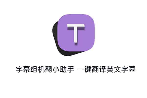 字幕组机翻小助手 一键翻译英文字幕 内置12家翻译服务商-91杂货铺