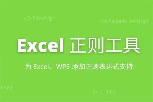 Excel正则表达式小工具 支持正则表达式匹配/查找/提取/替换/定位-91杂货铺