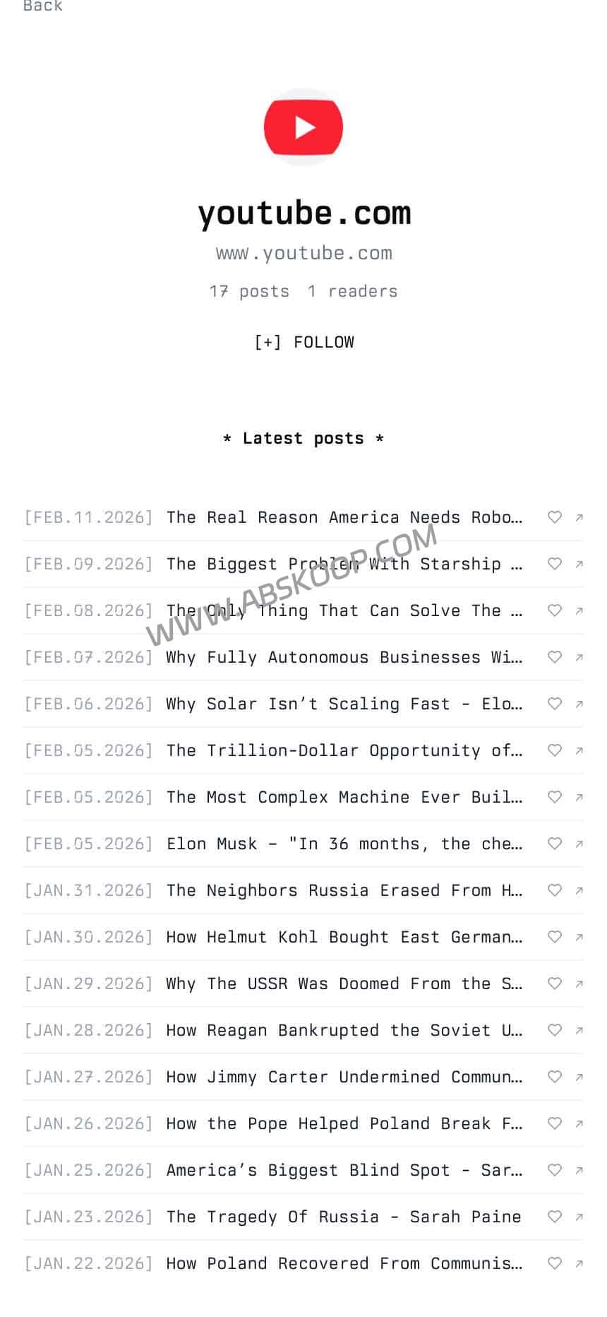 2026 RSS订阅聚合工具推荐:Topfeed 一站式管理 RSS/Newsletter 2026 RSS订阅聚合工具推荐:Topfeed 一站式管理 RSS/Newsletter
