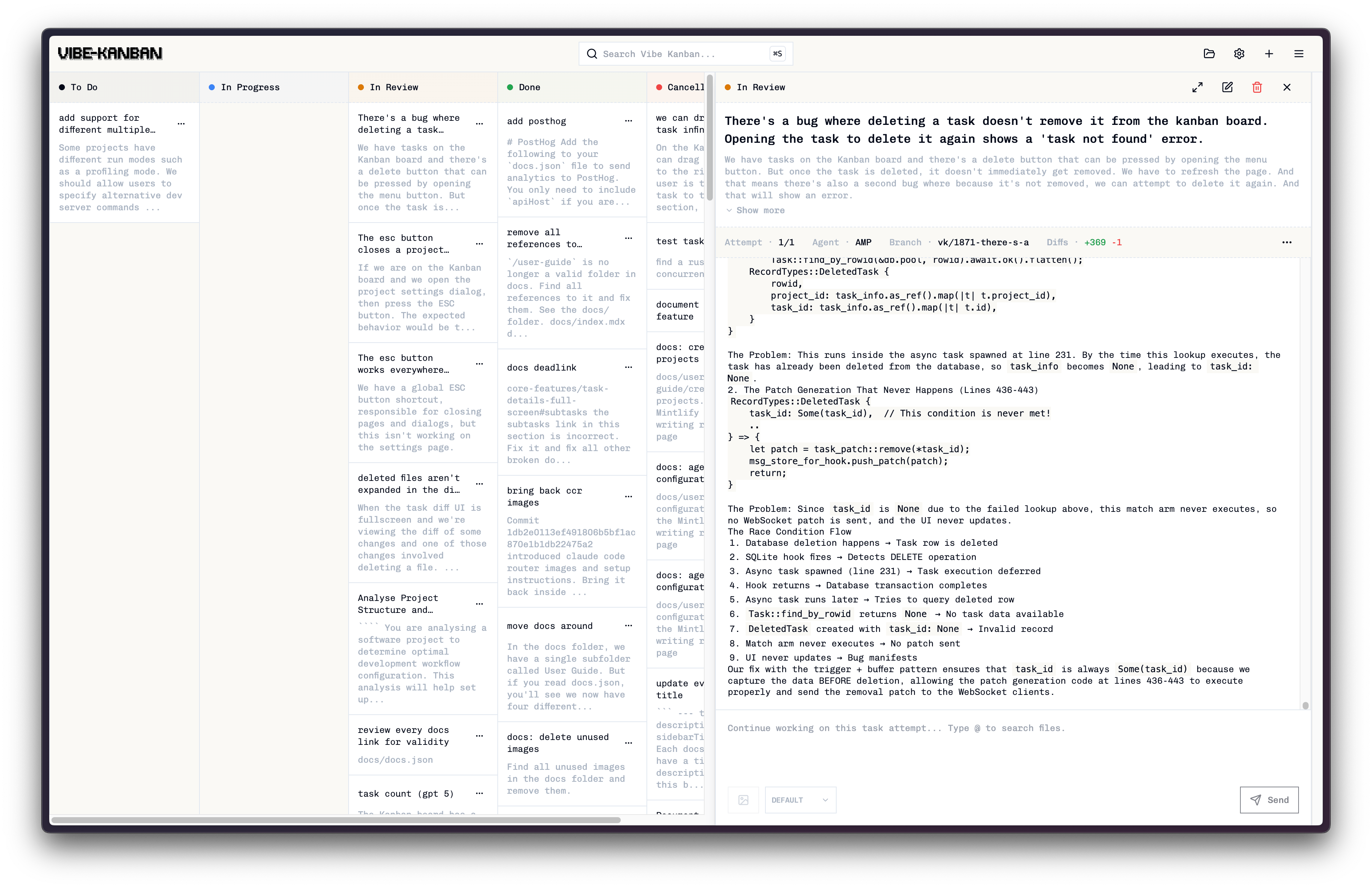 Vibe Kanban:面向 AI 编程时代的多 Agent 协作与代码编排管理平台 Vibe Kanban:面向 AI 编程时代的多 Agent 协作与代码编排管理平台 | ahhhhfs