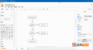 流程图软件：Draw.io Desktop 13.9.9 中文单文件版-91杂货铺