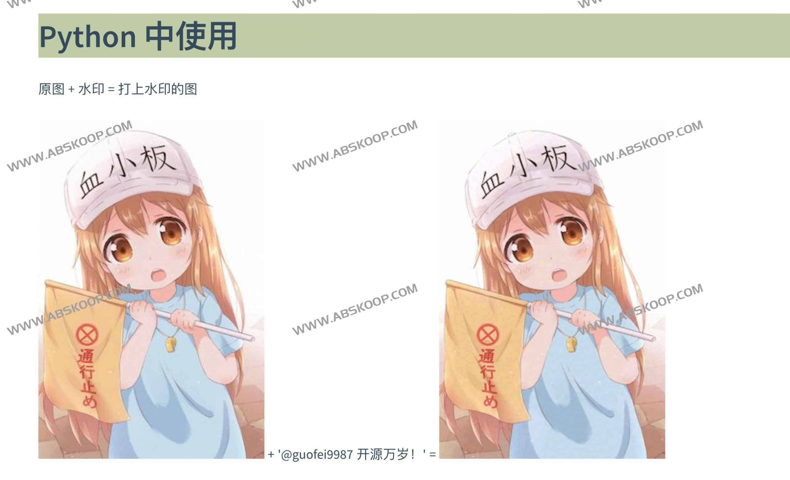 Blind Watermark:图片盲水印工具,无需原图即可提取水印 Blind Watermark:图片盲水印工具,无需原图即可提取水印