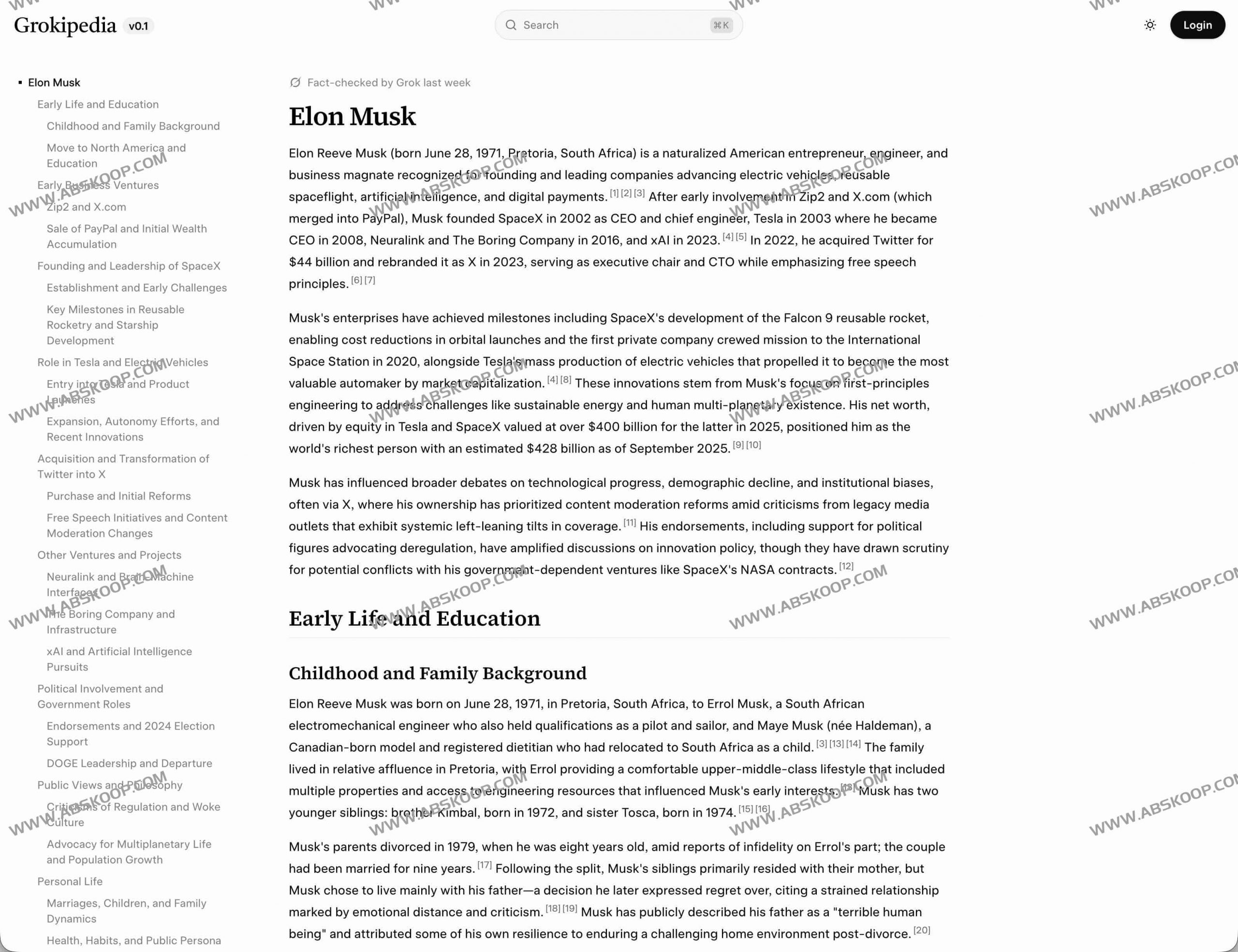 Grokipedia:xAI 推出的 AI 在线百科 Grokipedia:xAI 推出的 AI 在线百科