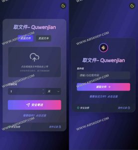 取文件 – 免费匿名大文件传输与云存储工具-91杂货铺