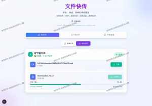 File Transfer：文件快传 基于WebRTC的安全P2P文件传输工具-91杂货铺